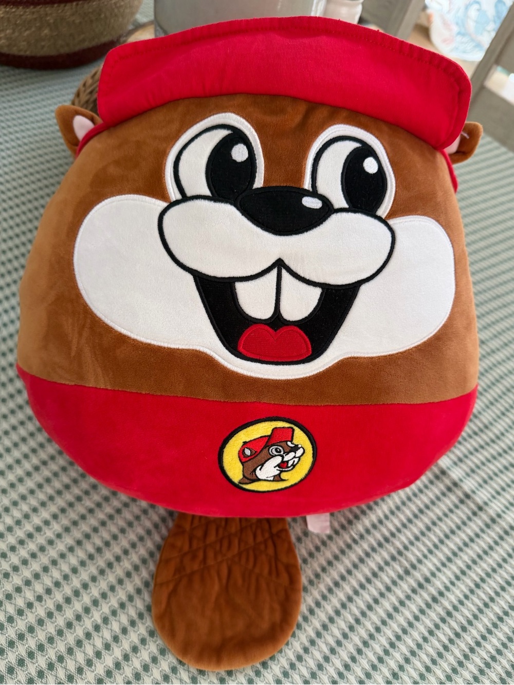 New Buc-ee's Soft n' Squishy Large Squishmallow Pillow Buc-ee Beaver Kids Stuffy